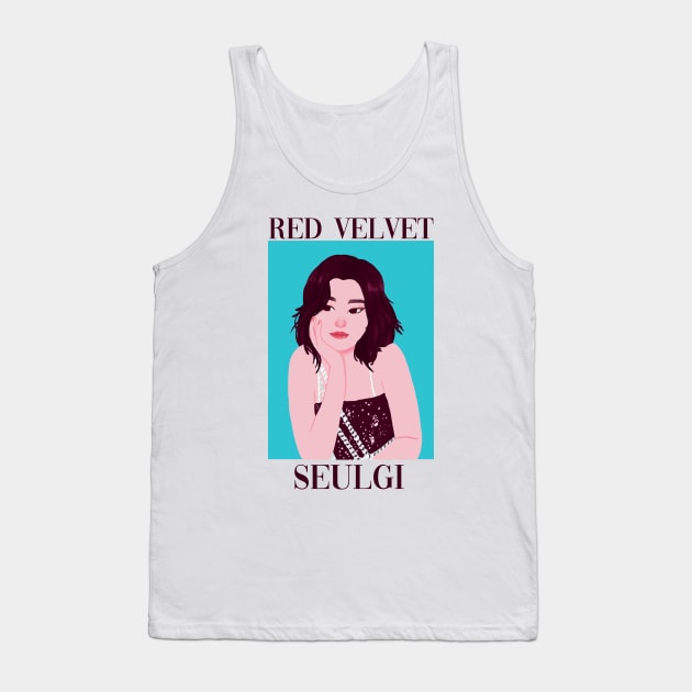 Red Velvet Seulgi Tank Top by indigoflames